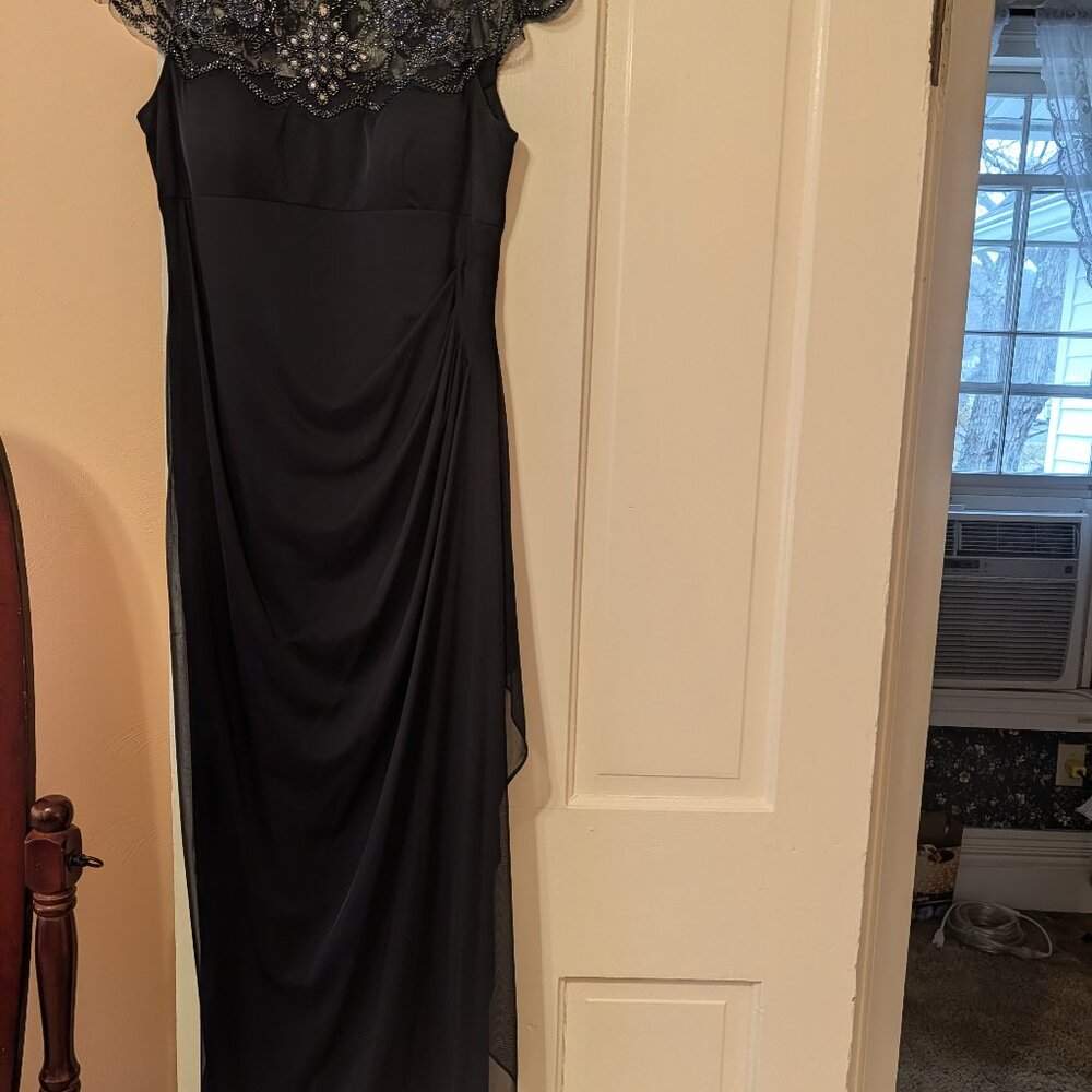 Navy Blue Long Formal